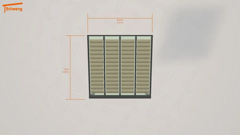 #DE Schweng Terrassenüberdachung S400 (ID x7xd3d)