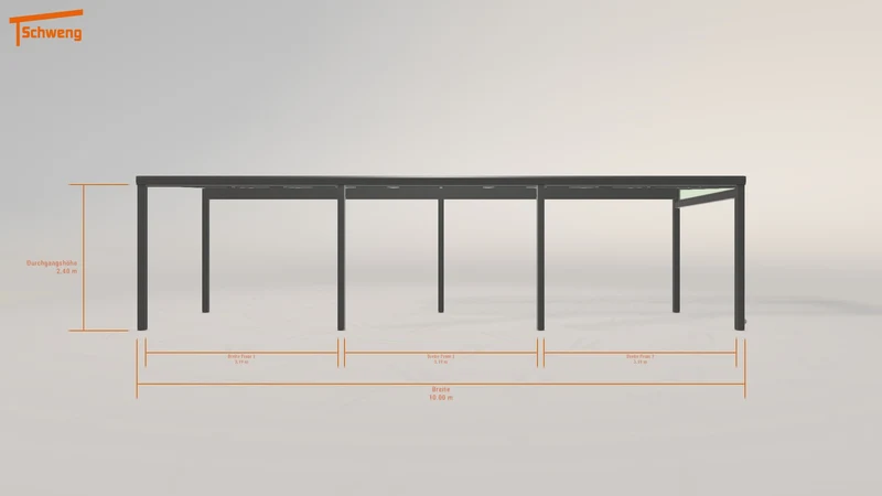#DE Schweng Pultdachcarport S400 (ID jjz7zm)