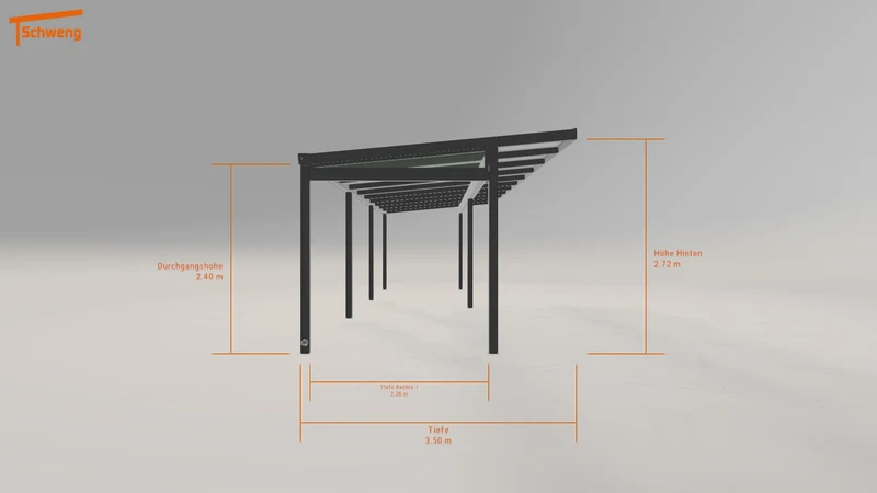 #DE Schweng Pultdachcarport S400 (ID jjz7zm)