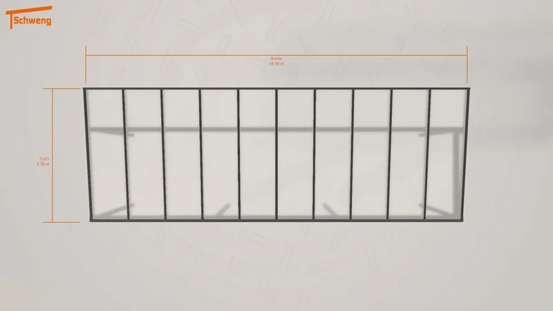 #DE Schweng Pultdachcarport S400 (ID jjz7zm)