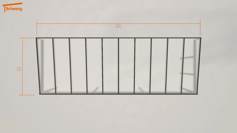 #DE Schweng Pultdachcarport S400 (ID pb8mvk)