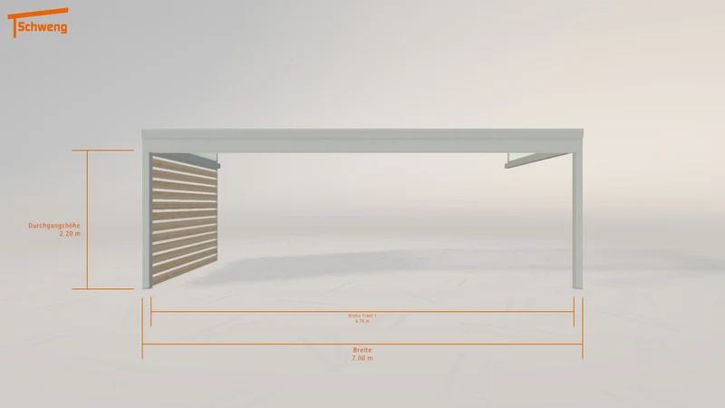 #AT Schweng Terrassenüberdachung S400 (ID 2qj2bq)