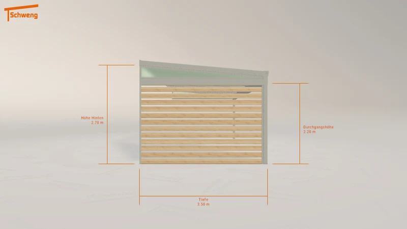 #AT Schweng Terrassenüberdachung S400 (ID 2qj2bq)