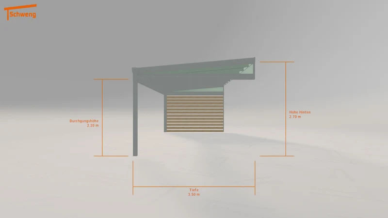 #AT Schweng Terrassenüberdachung S400 (ID 2qj2bq)