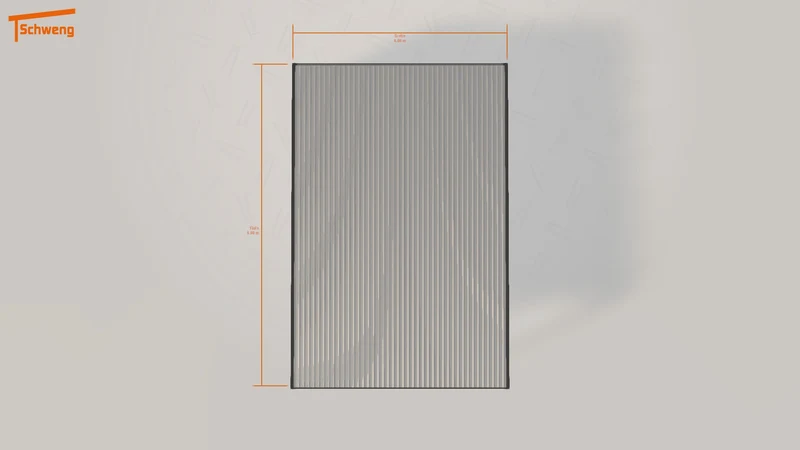#DE Schweng Flachdachcarport C600+ (ID g78z57) #MTG