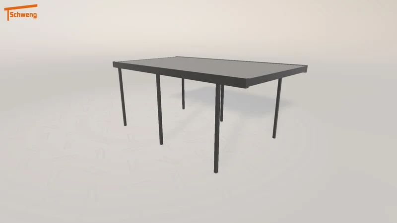 #DE Schweng Flachdachcarport C600 (ID jjzn9x)