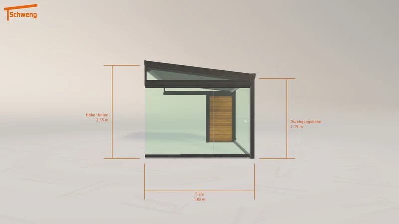 #DE Schweng Terrassenüberdachung S400 (ID 2qjwm7)