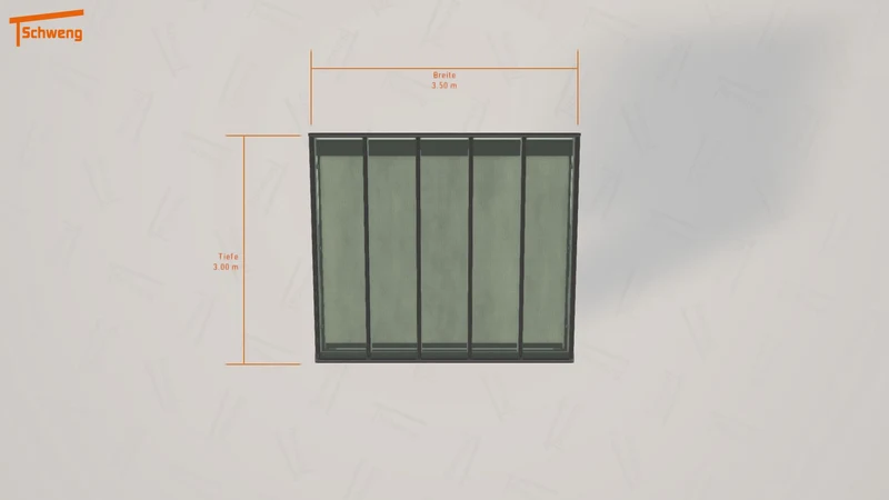 #DE Schweng Terrassenüberdachung S400 (ID 2qjwm7)
