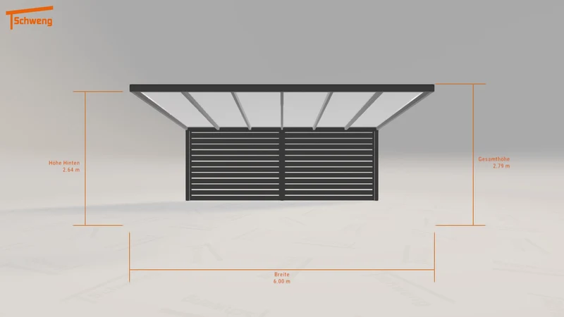 #DE Schweng Pultdachcarport S400 (ID 33wzbz) #MTG