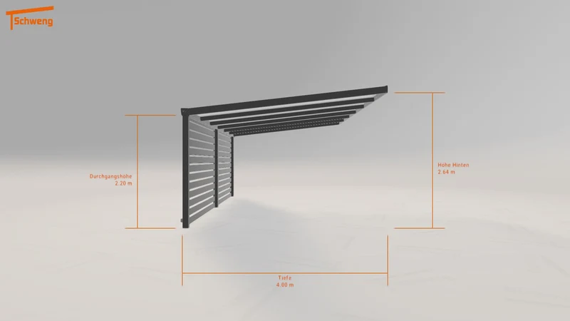 #DE Schweng Pultdachcarport S400 (ID 33wzbz) #MTG