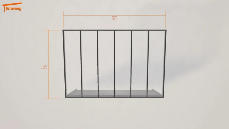 #DE Schweng Pultdachcarport S400 (ID 33wzbz) #MTG
