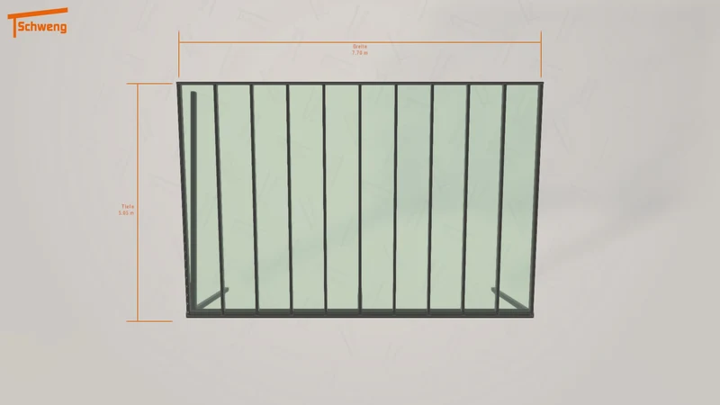 #DE Schweng Terrassenüberdachung S400 (ID qdj5zz)