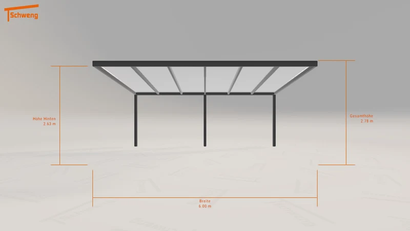 #DE Schweng Pultdachcarport S400 (ID 42zmp7) #MTG