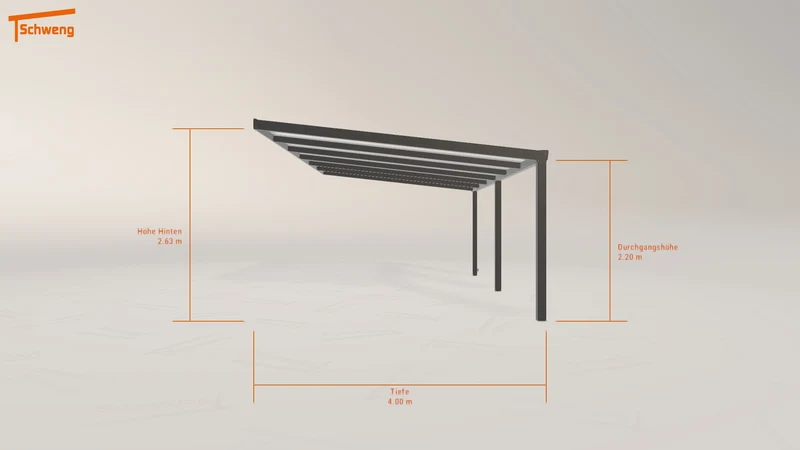 #DE Schweng Pultdachcarport S400 (ID 42zmp7) #MTG