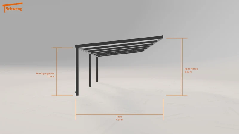 #DE Schweng Pultdachcarport S400 (ID 42zmp7) #MTG