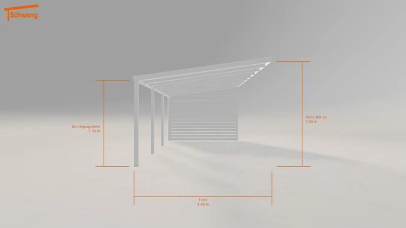 #AT Schweng Terrassenüberdachung S400 (ID g78mkp)