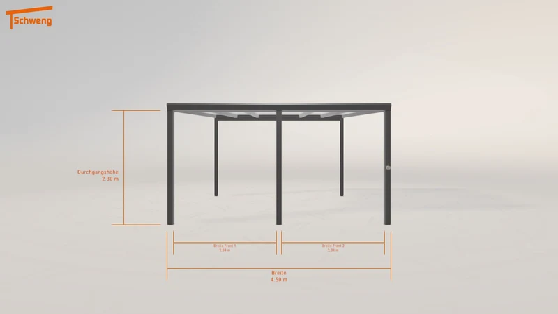 #DE Schweng Pultdachcarport S400 (ID 33wyg3)