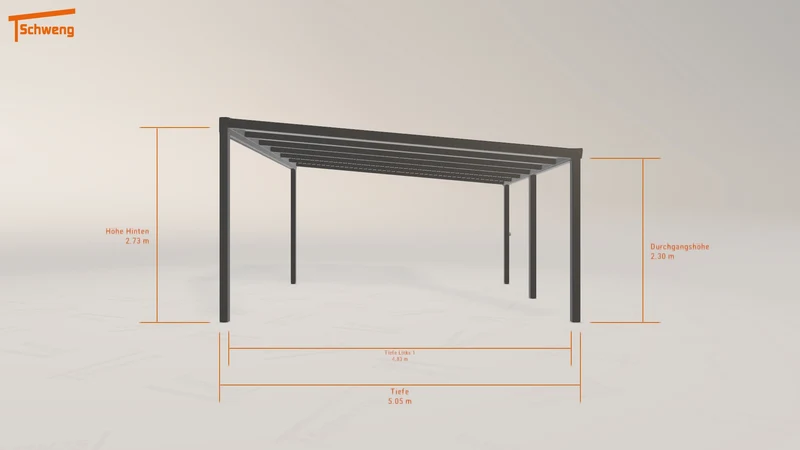 #DE Schweng Pultdachcarport S400 (ID 33wyg3)