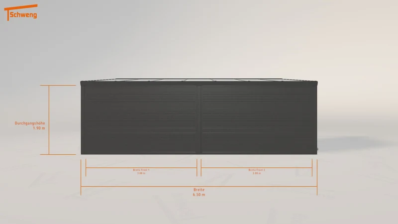 #DE Schweng Pultdachcarport S350 (ID yg8bxz)