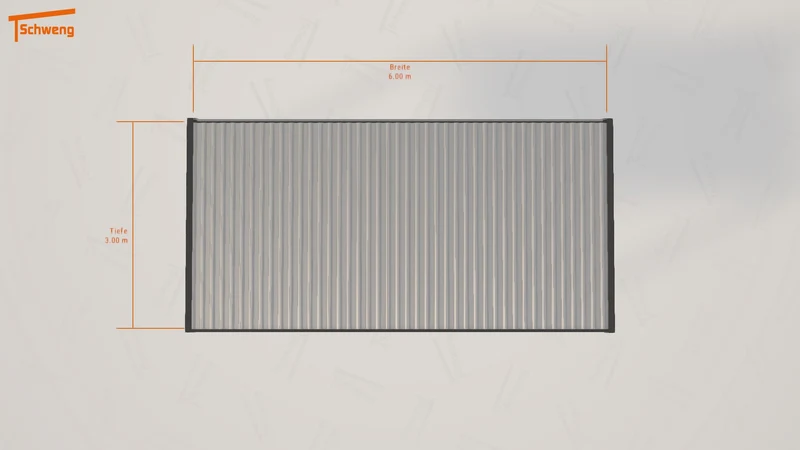 #DE Schweng Flachdachcarport C600 (ID bk9mwm)
