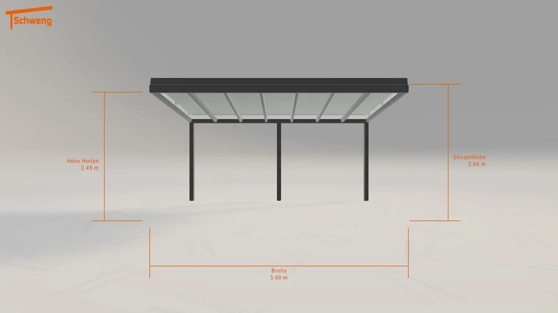 #DE Schweng Terrassenüberdachung S350 (ID 33w7xy)