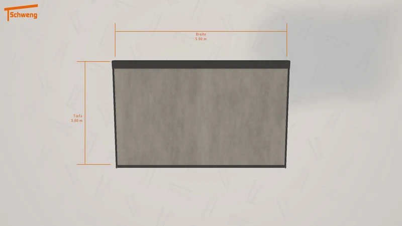 #DE Schweng Terrassenüberdachung S350 (ID 33w7xy)