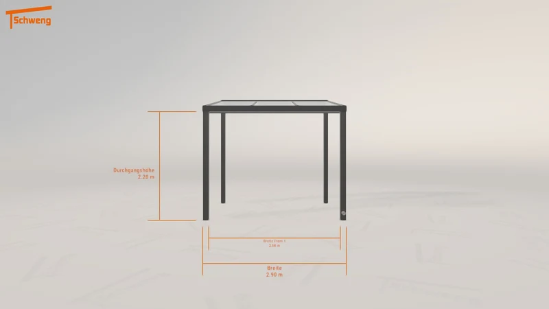 #DE Schweng Terrassenüberdachung S350 (ID v45jwy)