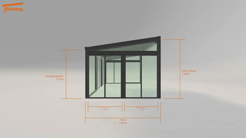 #AT Schweng Terrassenüberdachung S400 (ID 33w2py)