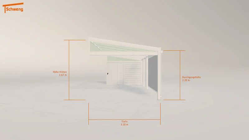 #DE Schweng Terrassenüberdachung S400 (ID dv5n3n)