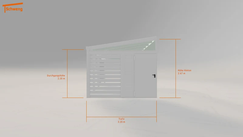 #DE Schweng Terrassenüberdachung S400 (ID dv5n3n)