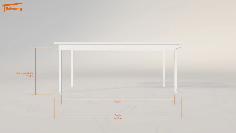 #DE Schweng Terrassenüberdachung S350 (ID qdjvww)