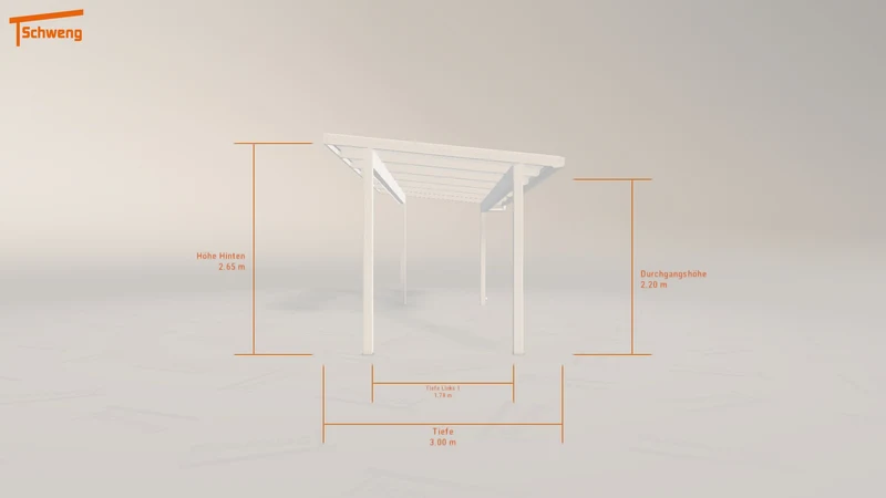 #DE Schweng Terrassenüberdachung S350 (ID qdjvww)