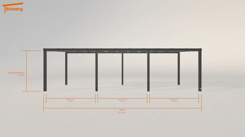 #DE Schweng Terrassenüberdachung S350 (ID mj5274)