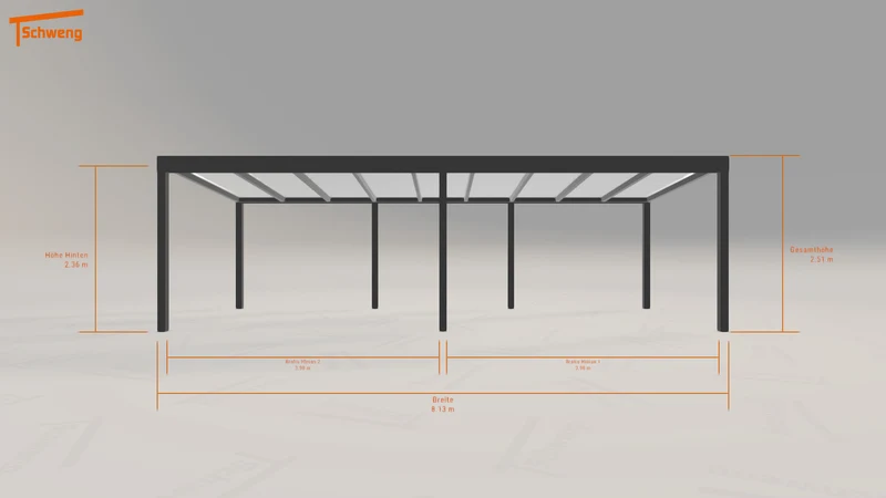 #DE Schweng Terrassenüberdachung S350 (ID zbjwgm)
