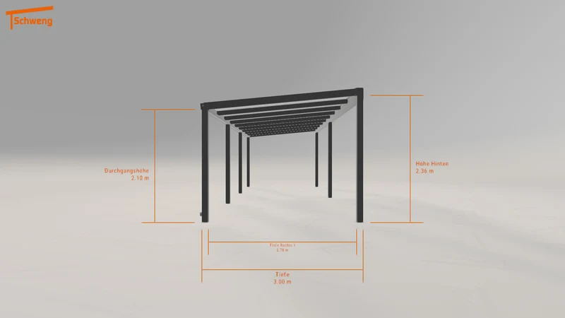 #DE Schweng Terrassenüberdachung S350 (ID zbjwgm)