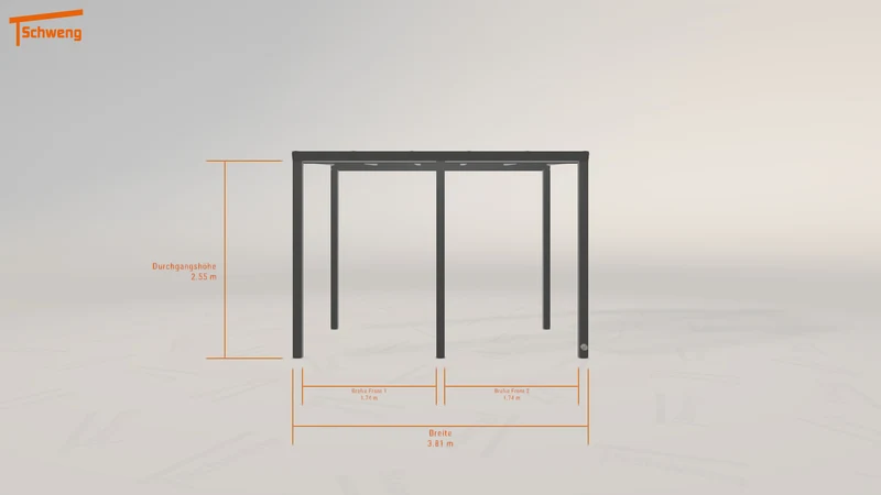 #DE Schweng Terrassenüberdachung S350 (ID 85dprw)