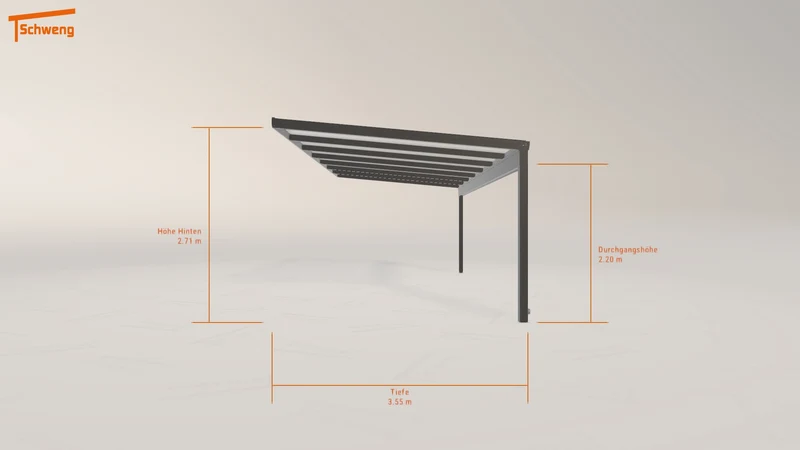 #DE Schweng Terrassenüberdachung S350 (ID g785b8)