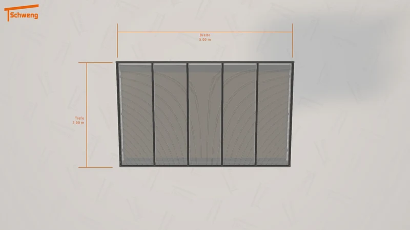 #DE Schweng Terrassenüberdachung S350 (ID 9wnpxg)