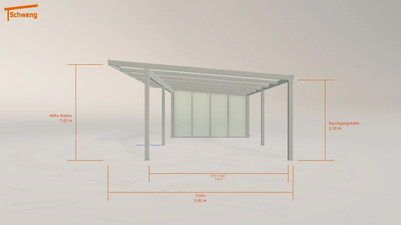 #DE Schweng Pultdachcarport S400 (ID 5mnw98) #MTG