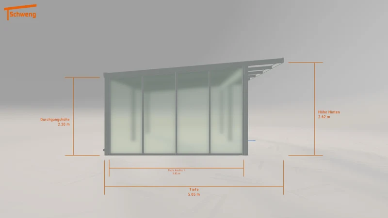 #DE Schweng Pultdachcarport S400 (ID 5mnw98) #MTG