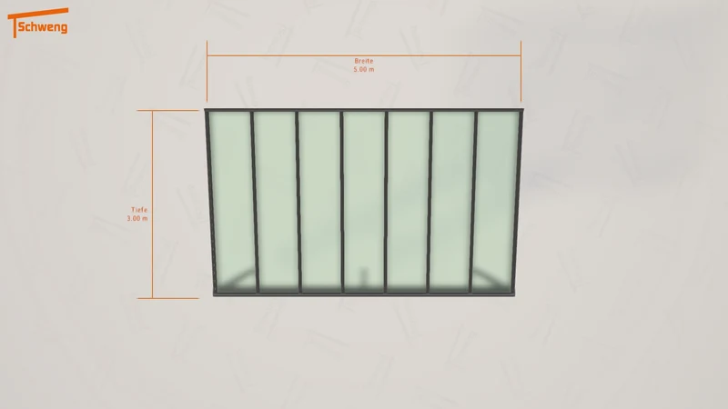 #DE Schweng Terrassenüberdachung S400 (ID 42zgp8)