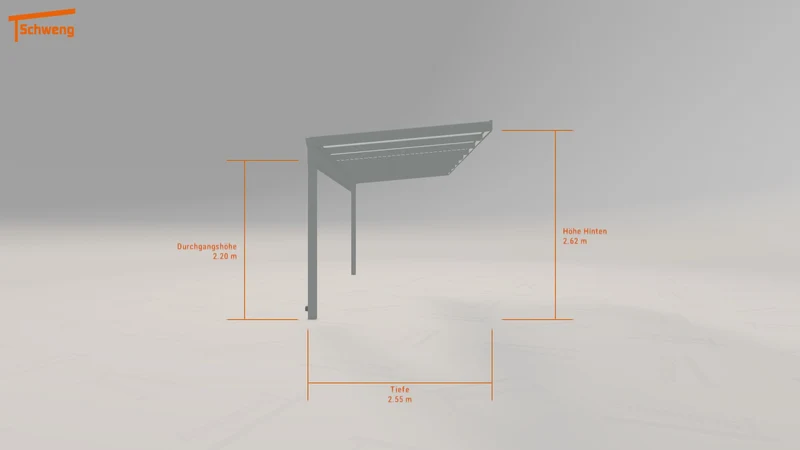 #DE Schweng Terrassenüberdachung S350 (ID 2qjgyq)