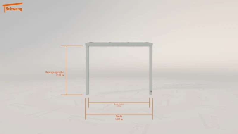 #DE Schweng Terrassenüberdachung S350 (ID dv5w4b)