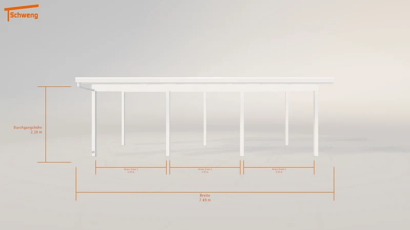 #DE Schweng Pultdachcarport S400 (ID pb8rp2)