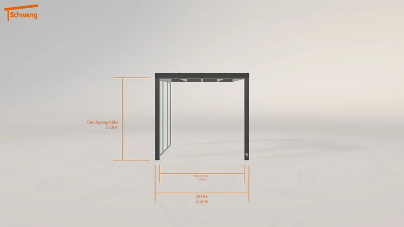 #AT Schweng Terrassenüberdachung S350 (ID 42z35y)