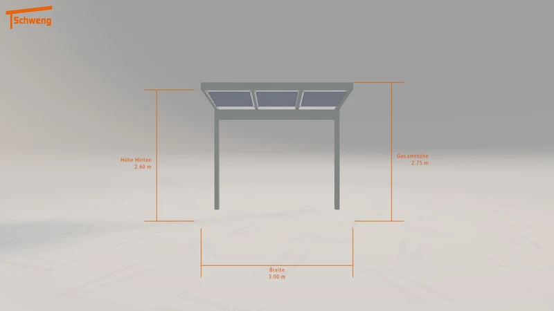 #DE Schweng Terrassenüberdachung S350 (ID jjz7dy)