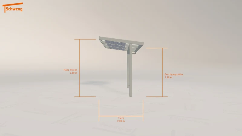 #DE Schweng Terrassenüberdachung S350 (ID jjz7dy)
