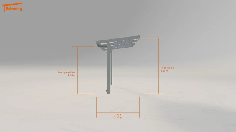 #DE Schweng Terrassenüberdachung S350 (ID jjz7dy)