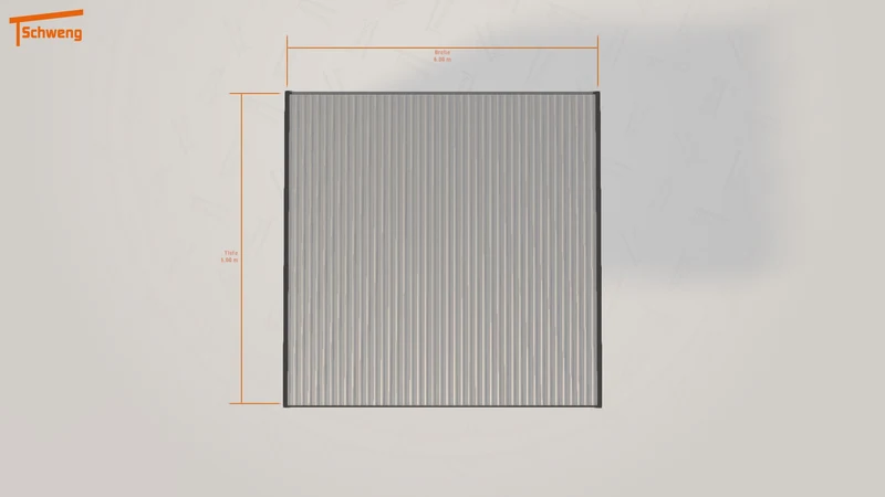 #DE Schweng Flachdachcarport C600+ (ID k29mwk) #MTG
