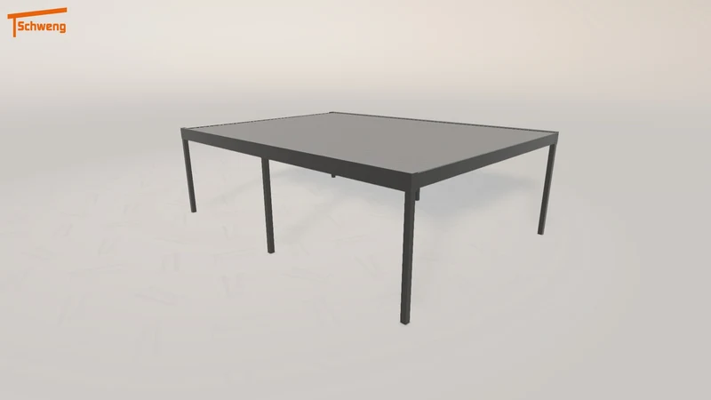 #DE Schweng Flachdachcarport C600+ (ID n57zng)